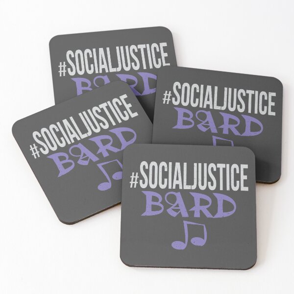 Item preview, #SocialJustice Bard - Hashtag for the Resistance designed and sold by Ryphna.