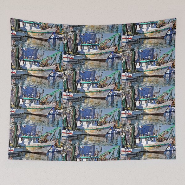 Item preview, Shrimp Boats designed and sold by Savannah Gibbs.