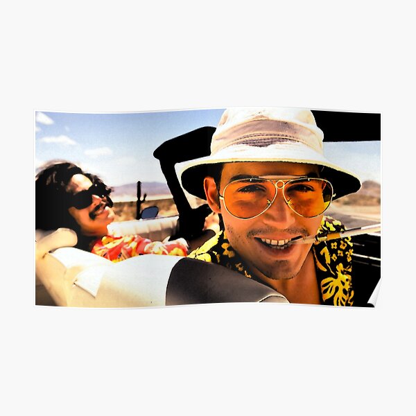 Fear and Loathing in Las Vegas - Art Poster