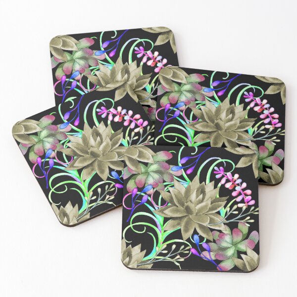 Item preview, Desert Succulents and Cactus Flowers designed and sold by GraphicAllusion.