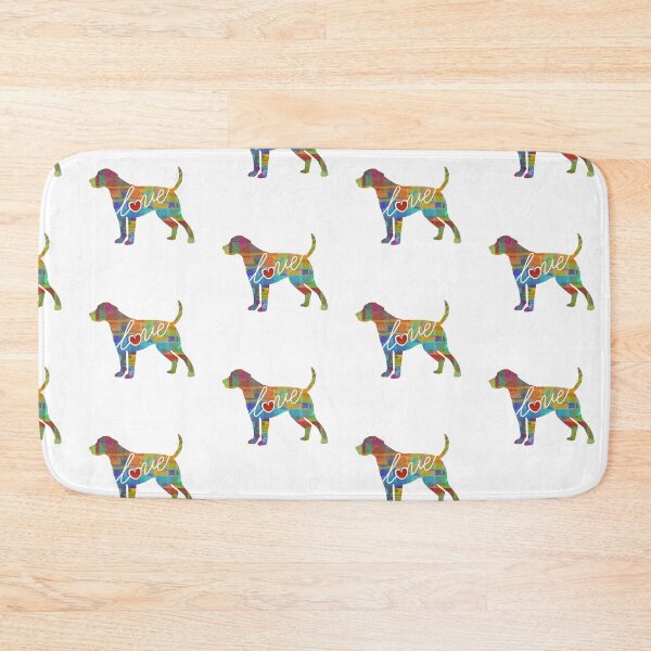 Item preview, Foxhound Love - A Bright and Colorful Watercolor Style Gift designed and sold by traciwithani.