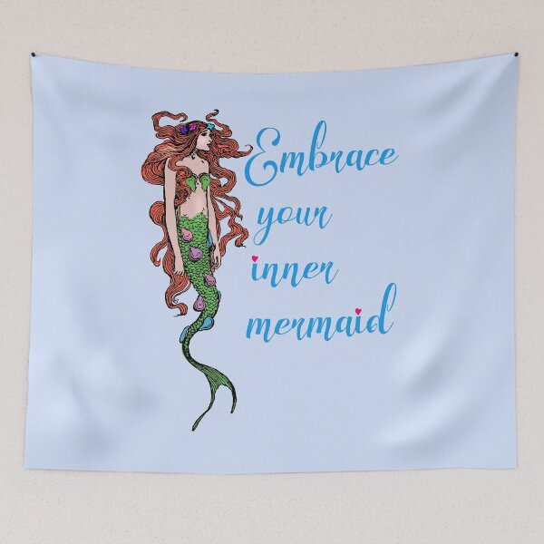 Item preview, Embrace Your Inner Mermaid designed and sold by Greenbaby.