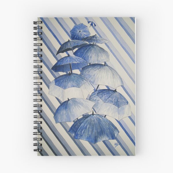Item preview, Umbrella Rainy Day Blues  designed and sold by Heatherian.