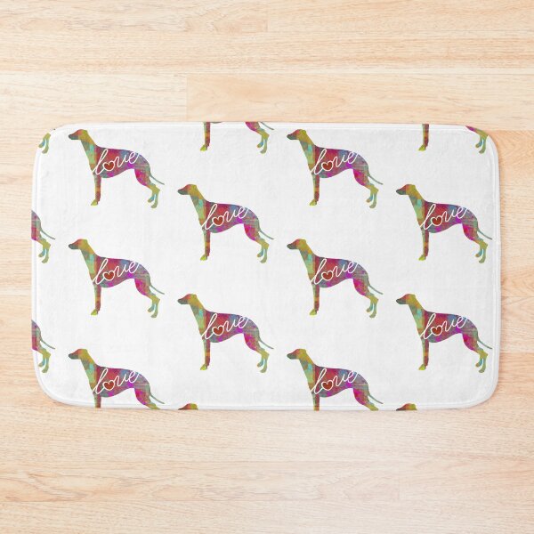 Artikelvorschau, Windhund-Liebe – ein helles und farbenfrohes Geschenk im Aquarell-Stil entworfen und verkauft von traciwithani.