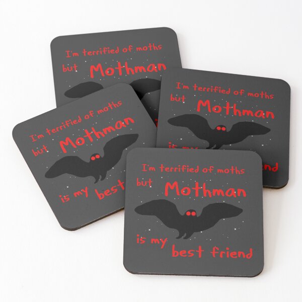 Item preview, Mothman is my best friend designed and sold by BAMValeri.