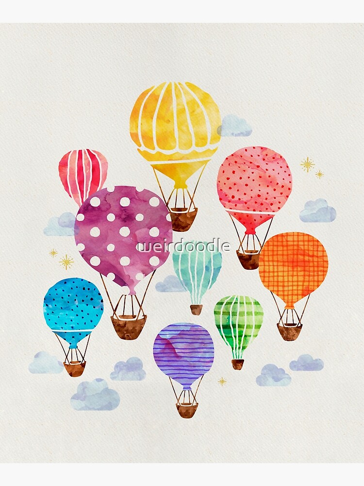 Hot Air Balloon by weirdoodle