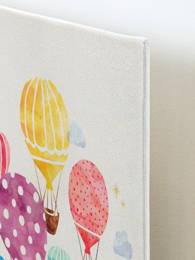 Alternate view of Hot Air Balloon Mounted Print