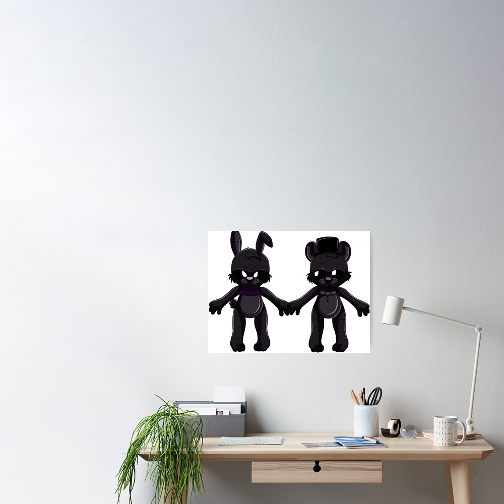 Five nights at Freddy Chibi Shadow Bonnie and Freddy Photographic