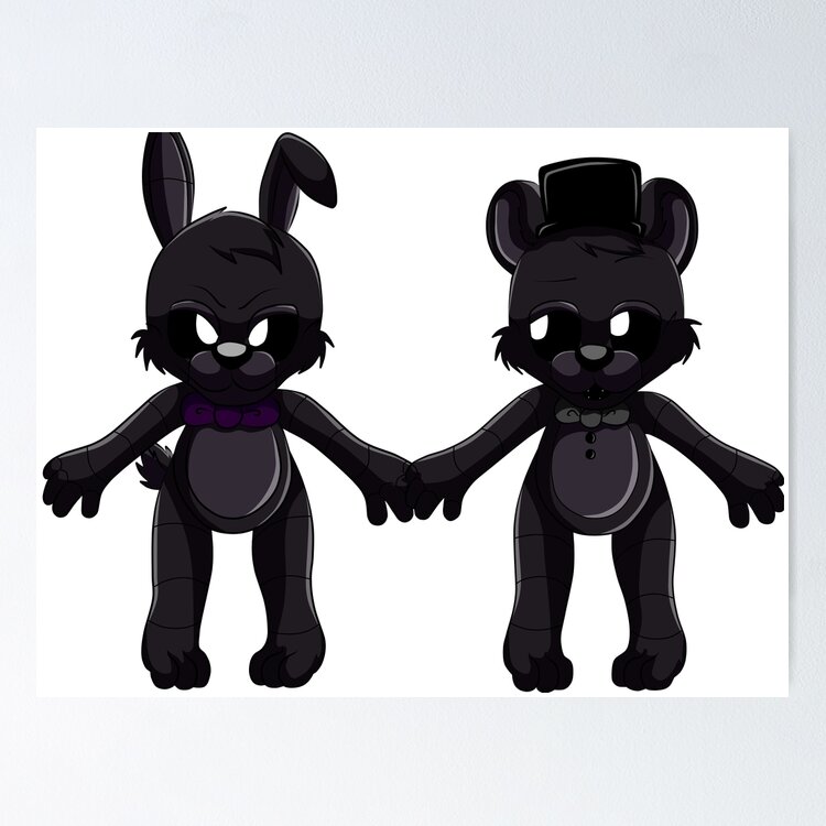 Five nights at Freddy Chibi Shadow Bonnie and Freddy Photographic