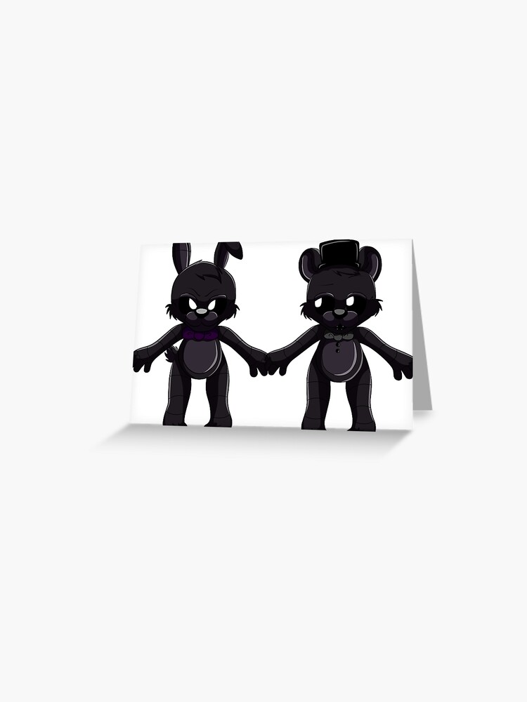 Five nights at Freddy Chibi Shadow Bonnie and Freddy Photographic