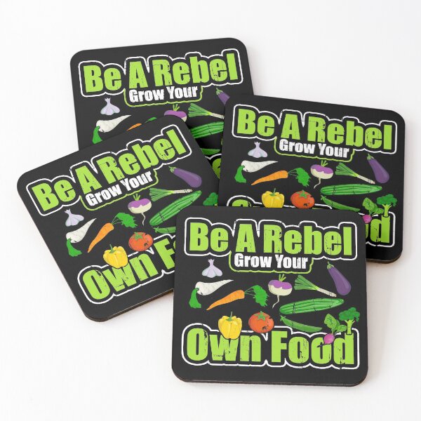 Item preview, Be A Rebel Grow Your Own Food Vegetable Gardening Gifts For The Gardening Enthusiast designed and sold by NomYen ..