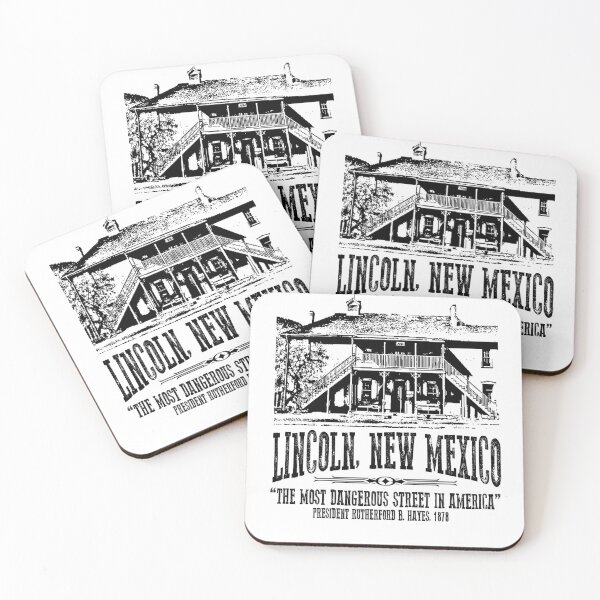 Item preview, Lincoln New Mexico Old Courthouse Billy the Kid Escapes  designed and sold by NewMexicoTees.