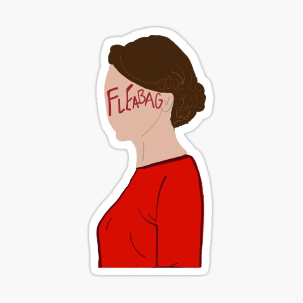Item preview, Pegatina Fleabag designed and sold by loveroftv.