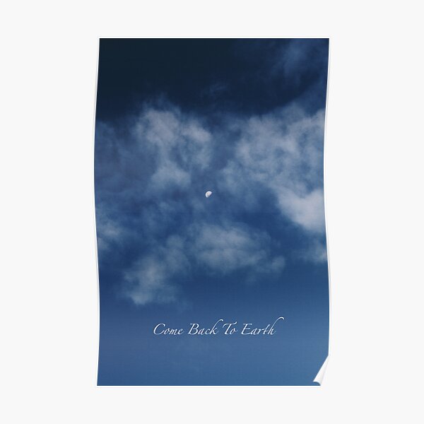 Come back to earth Poster
