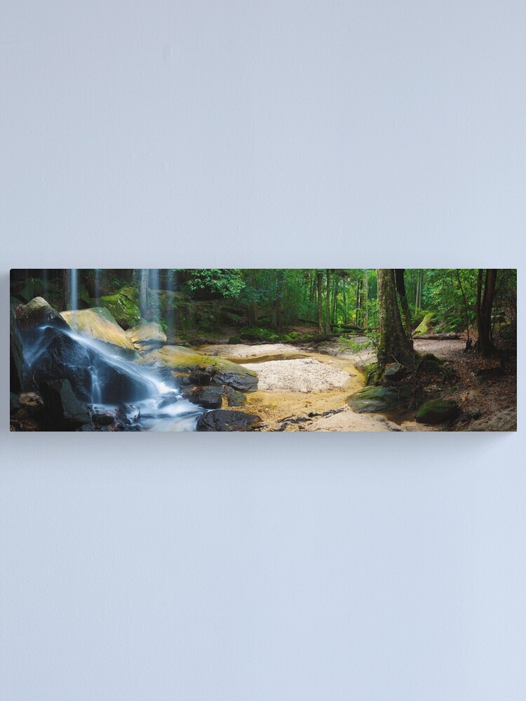 Alternate view of Oakland Falls, Hazelbrook, New South Wales, Australia Canvas Print