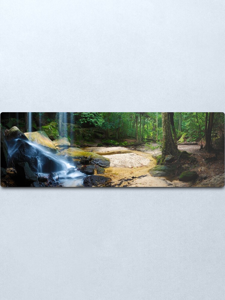 Alternate view of Oakland Falls, Hazelbrook, New South Wales, Australia Metal Print