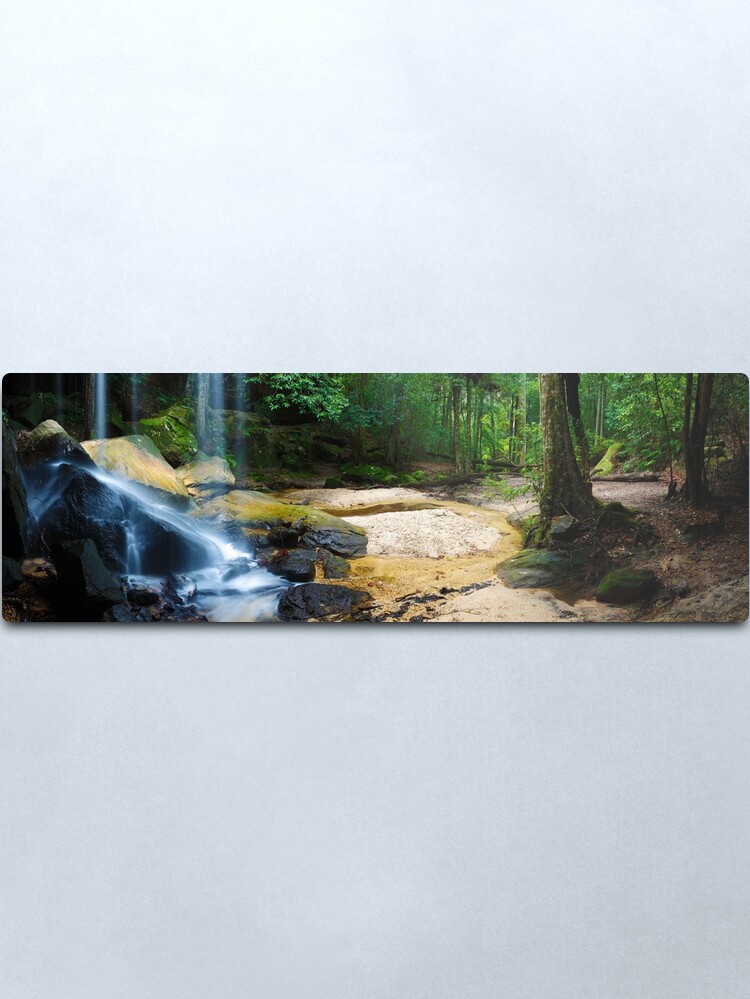 Alternate view of Oakland Falls, Hazelbrook, New South Wales, Australia Metal Print