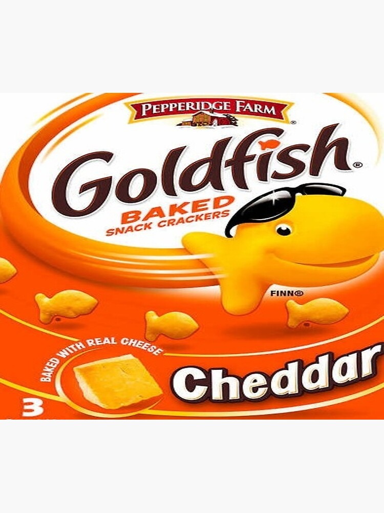 Gold Fish Snacks Posters Redbubble