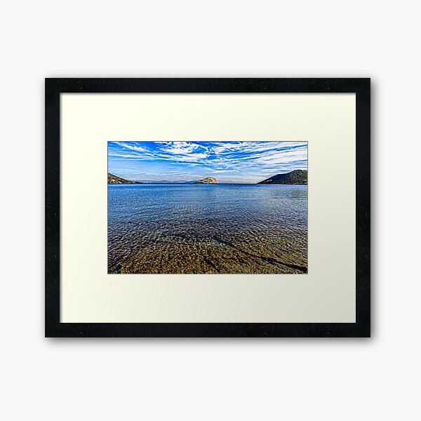Clear Waters Framed Art Print