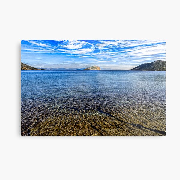 Clear Waters Metal Print