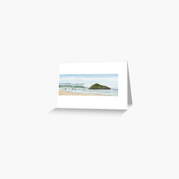 Item preview, Surfers At Incinerator Rock designed and sold by RavenHartStudio.