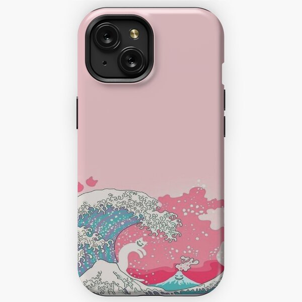 Pink Pale Waves - Iphone & Galaxy Cases iPhone Tough Case