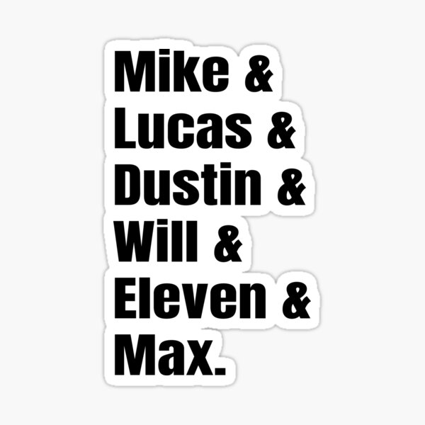 Item preview, Stranger Things black letters  designed and sold by bellap07.