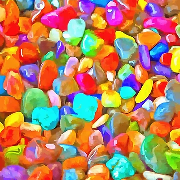 Artwork thumbnail, Pop Rocks Abstract by peanutroaster