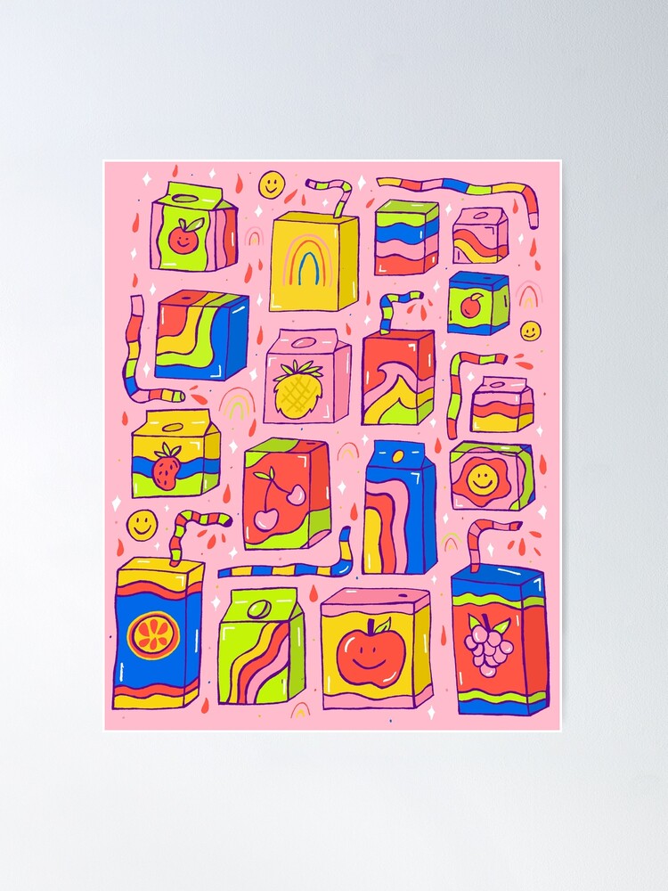 Alternate view of Juice Box Print Poster