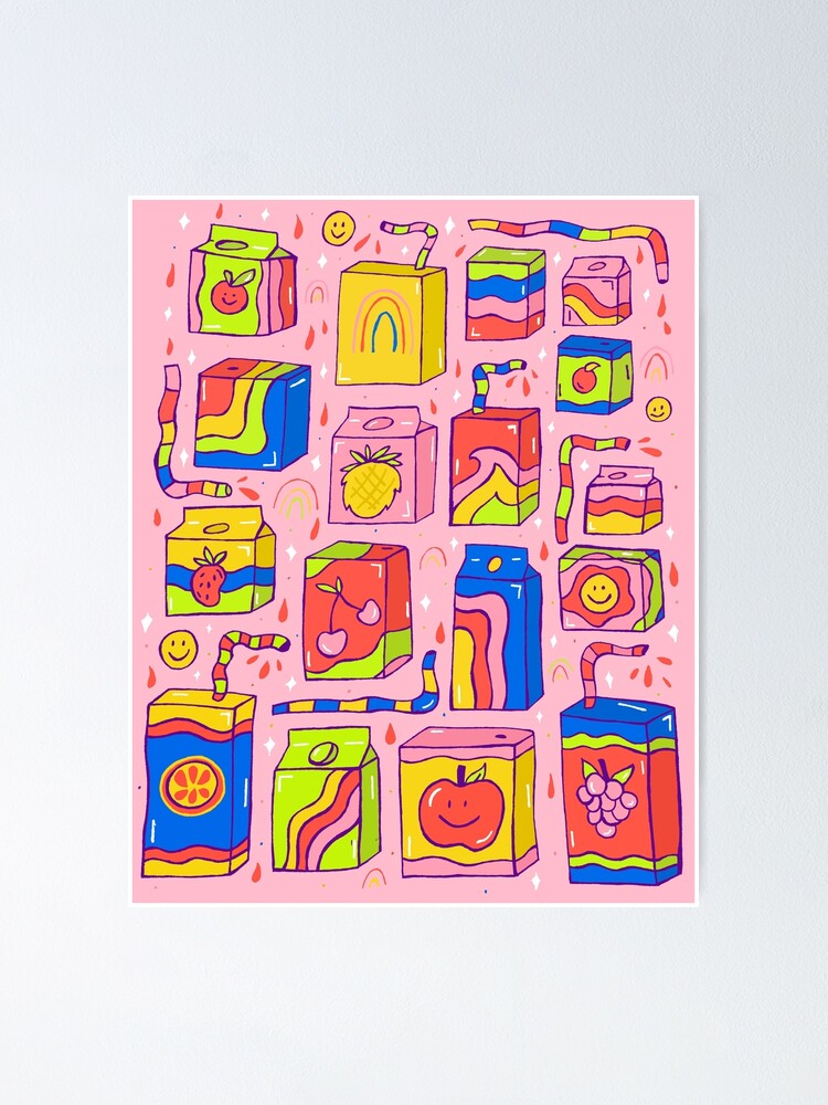 Alternate view of Juice Box Print Poster