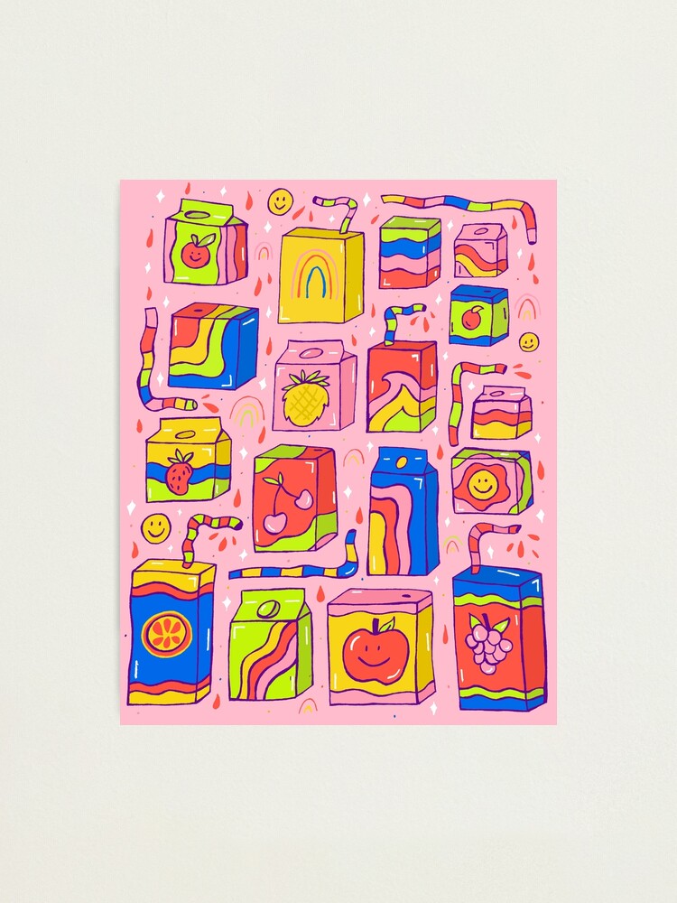 Alternate view of Juice Box Print Photographic Print
