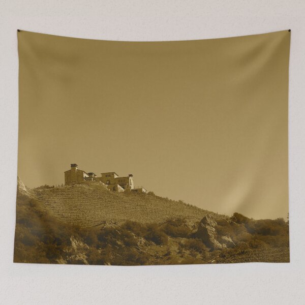 Item preview, Villa in the Vineyard - Antique Photo designed and sold by Douglas E. Welch Design and Photography.