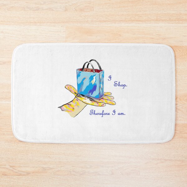 Item preview, I Shop. Therefore I Am. designed and sold by EloiseArt.