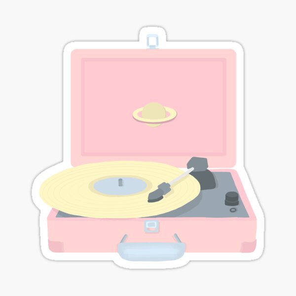 Item preview, Pastel Record Player  designed and sold by cherrymagnet.