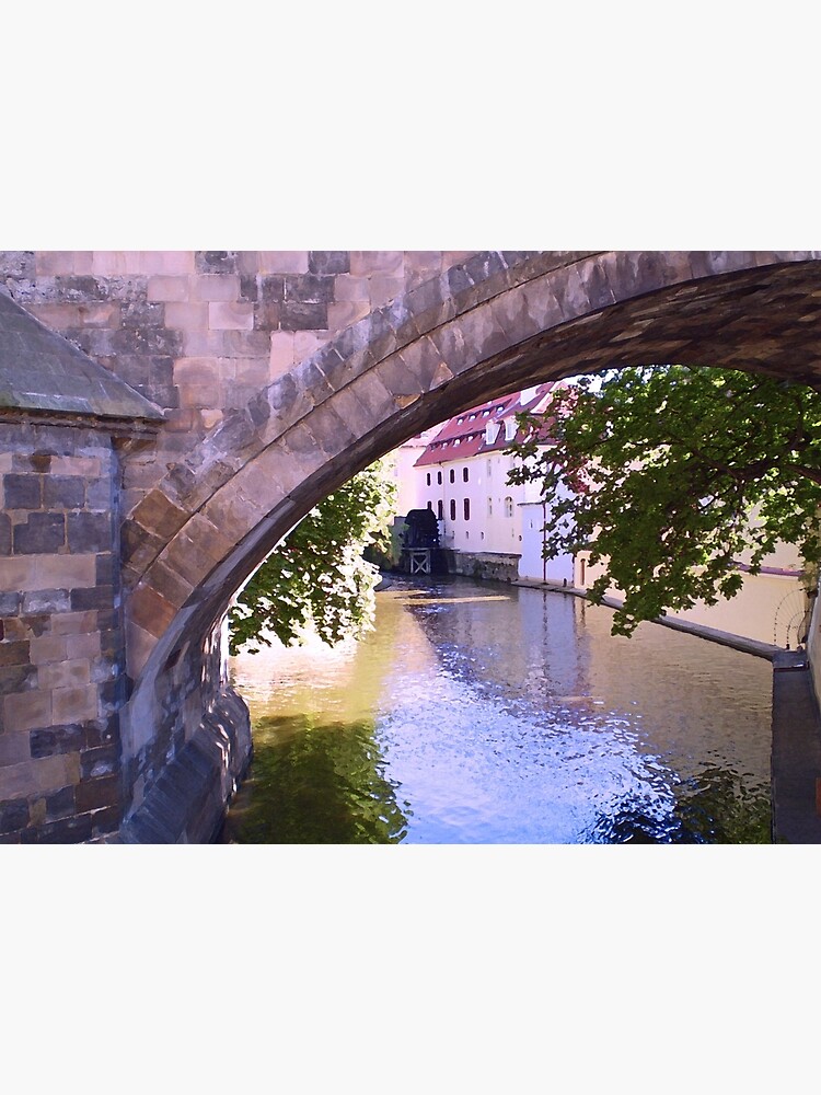 Thumbnail 2 of 2, Greeting Card, Prague Venice designed and sold by Mallorn.
