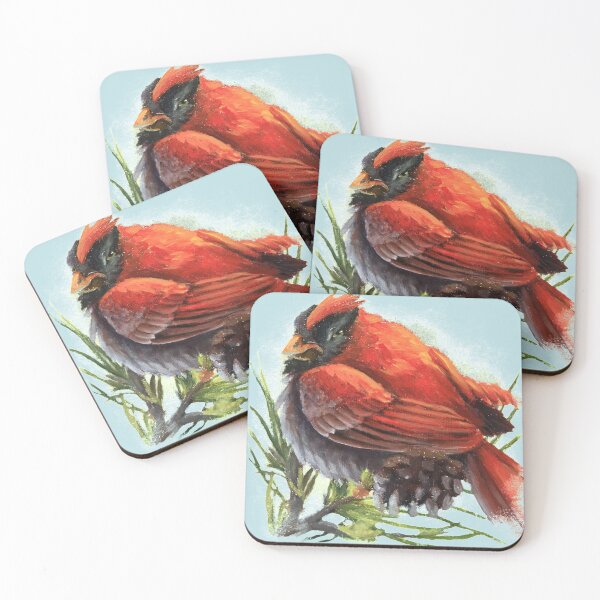Item preview, Cranky Cardinal designed and sold by Unicornarama.