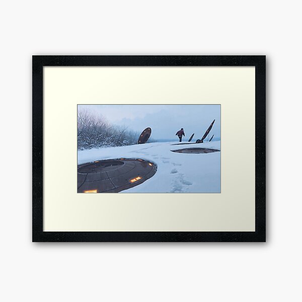 Warm Hatches, Opening Up Framed Art Print