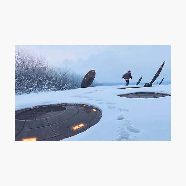 Warm Hatches, Opening Up Photographic Print