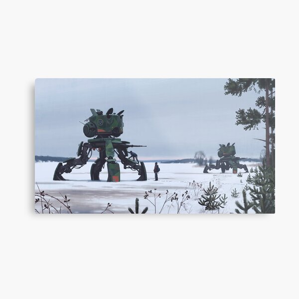 Unlock. Explore. Repeat. Metal Print
