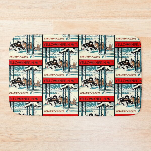 Item preview, Yellowknife Northwest Territories NWT Canada Vintage Travel Decal designed and sold by hilda74.
