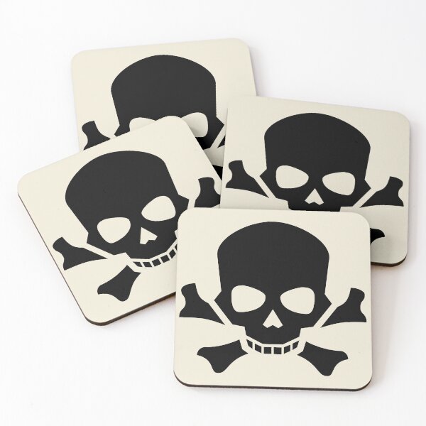Item preview, BLACK SKULL AND CROSSBONES ON EGG SHELL designed and sold by PetsandBeyond.