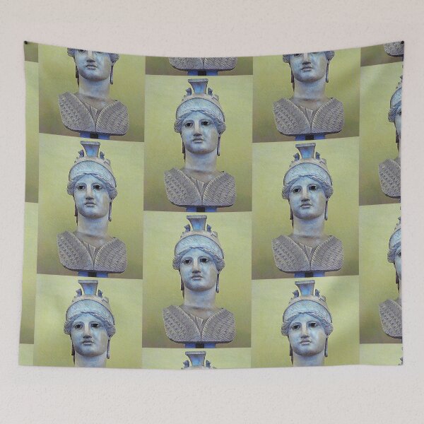 Item preview, Colossal head of Athena Promachos designed and sold by Thispoeticlife.