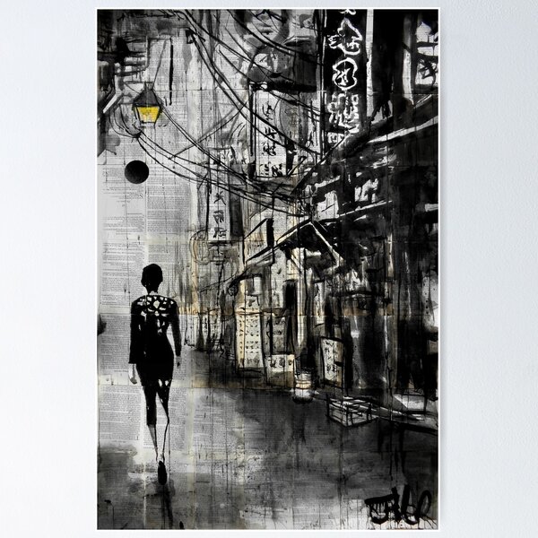 Item preview, china town walk designed and sold by Loui  Jover.