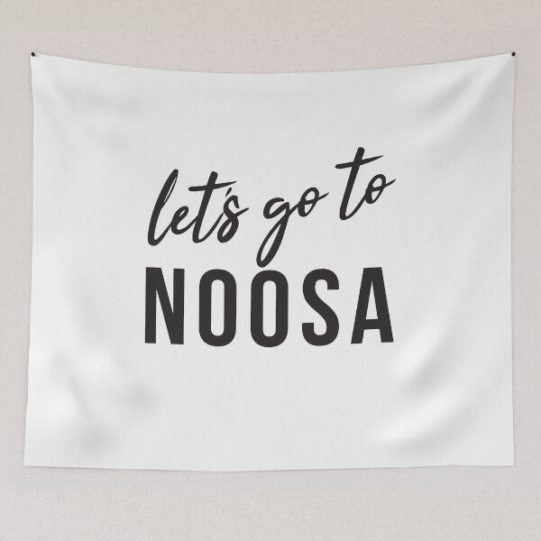 Item preview, Let's go to Noosa - black type designed and sold by VonBraun.