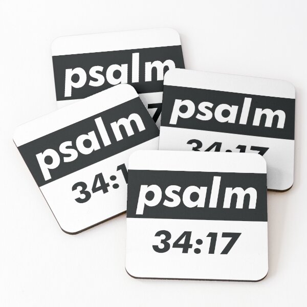 Item preview, Psalm 34:17 When The Righteous Cry For Help, The Lord Hears, And Rescues Them From All Their Troubles. designed and sold by ProjectX23.