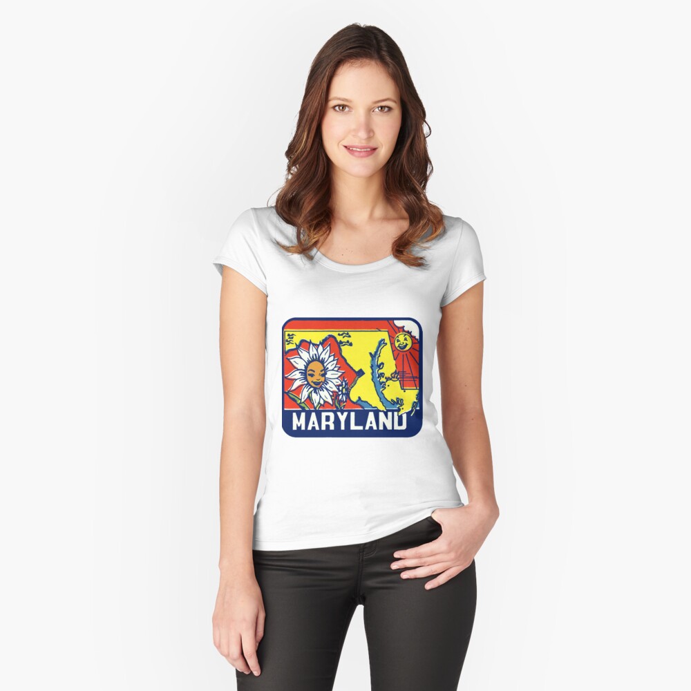 Item preview, Fitted Scoop T-Shirt designed and sold by hilda74.