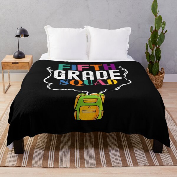 Item preview, 5th Grade Squad design Fifth Grade Back To School Tee designed and sold by woodsgoodsco.