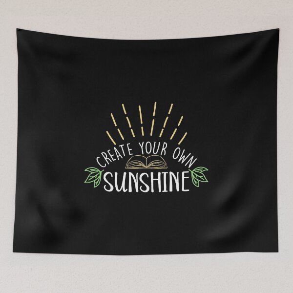 Item preview, Create Your Own Sunshine design Positive Teacher Gift Tee designed and sold by woodsgoodsco.