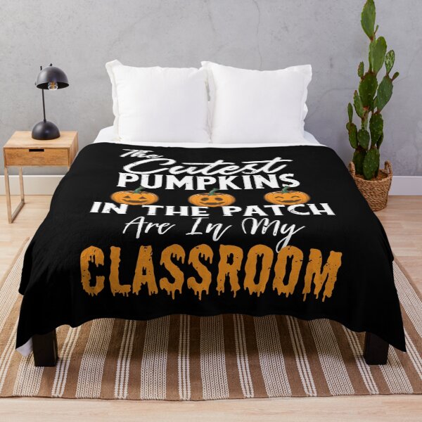 Item preview, Cutest Pumpkins Are In My Classroom Teacher Halloween Print graphic designed and sold by woodsgoodsco.