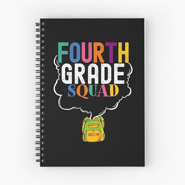 Item preview, 4th Grade Squad design Fourth Grade Back To School Tee designed and sold by woodsgoodsco.